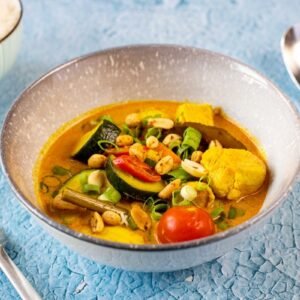 Curry tailandés de verduras y coco